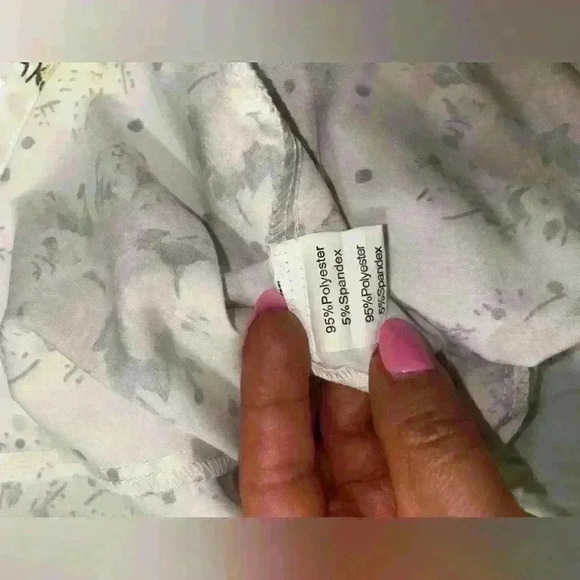 Belle Paque Floral Multicolor print Top Size XL - Picture 7 of 8